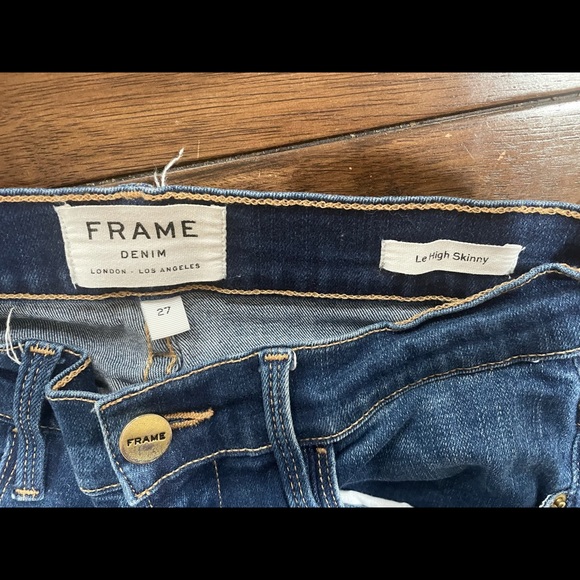 FRAME Le High Skinny Jeans - Picture 1 of 3